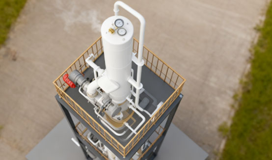 高压水洗脱碳设备的运作原理