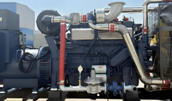 脱硫后沼气如何进入发电机？