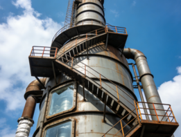 脱硫塔内部积液的处理方法