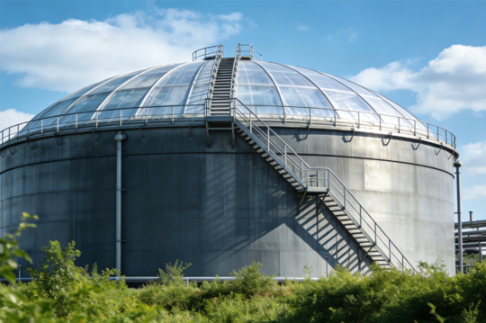 高压水洗法如何提纯沼气？