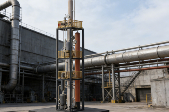 高压水洗脱碳的典型工艺流程