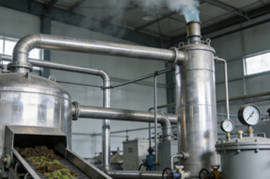 处理厨余垃圾沼气净化方法